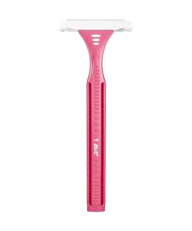 BIC Pure Lady Razor for Women - 16 Disposable Razors with 3 Blades Vitamin E & Shea Butter for a Gentle Shave - Buy Online on GoSupps.com
