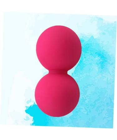 Beaupretty White Cylinder Peanut Yoga Roll Full Body Myofascial Release Massage Ball for Ultimate Fitness Relief - Buy Online on GoSupps.com