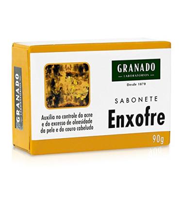 Granado Sulphur Bar Soaps 90g (3 Pack) - Treatment Collection - Buy Online on GoSupps.com