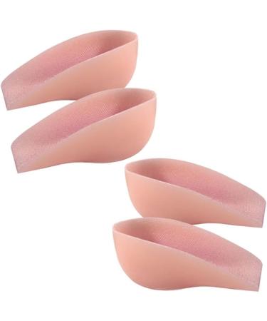 Beaupretty Unisex Invisible Heightening Insoles - Translucent Heel Pads for Men & Women | Height Increase Cushions - Pink 11x1.5cm - Shop Internationally - Buy Online on GoSupps.com