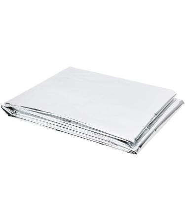 Emergency Survival Sleeping Bag - Cold Weather Thermal Reflective Envelope Tent Insulation - Silver - Buy Online on GoSupps.com