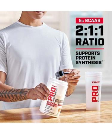 GNC Pro Performance Essential Amino Complete Tangy Orange 30 Servings Supports Muscle Recovery 15.87 Ounce (Pack of 1) - Buy Online on GoSupps.com