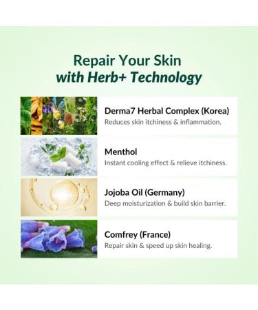Cr me r paratrice naturelle Jolicare 15g Menthe Gotu Kola Camomille Peaux sensibles d mangeaisons zones s ches Sans parfum vegan - Buy Online on GoSupps.com