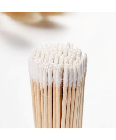 TOSSPER 100 Cotton Swabs - Eco-Friendly Wooden Stick Cleaning Swabs for Home & Travel - Buy Online on GoSupps.com