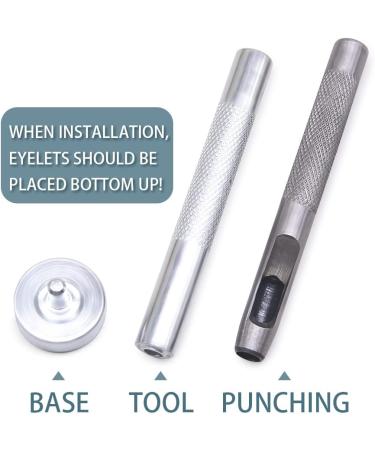 Grommet Kit - 800 Sets Eyelets with 3-Piece Installation Tool Kit - 4 Colors - 100# Inner Diameter 3mm - Buy Online on GoSupps.com