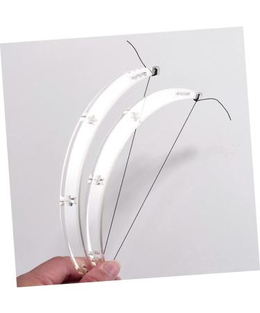 Beavorty 4 sets Shaping Measuring Shape Ruler Bow Shaper Line Eyebrow Measure Mapping Marker Horizontal Tool 1 count (Pack of 1) As Shownx4pcs - Buy Online on GoSupps.com