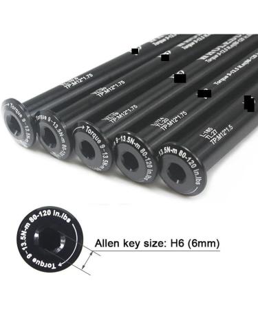 Buy Inokai Bicycle Quick Clamp Axle - Racing Bike Hub Pipe Skewers (122/170/174/185mm M12 P1.5) - International Shipping Available - Buy Online on GoSupps.com