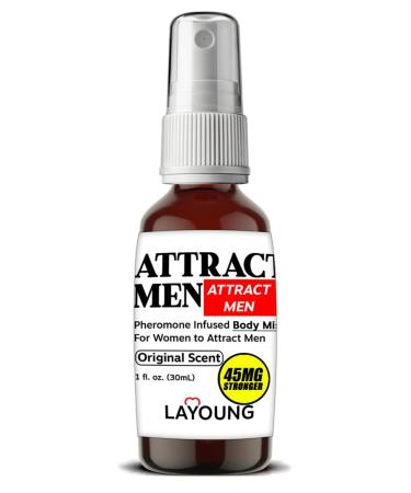 LAYOUNG Attract Men Pheromone Infused Body Spray Stronger For Women Formula