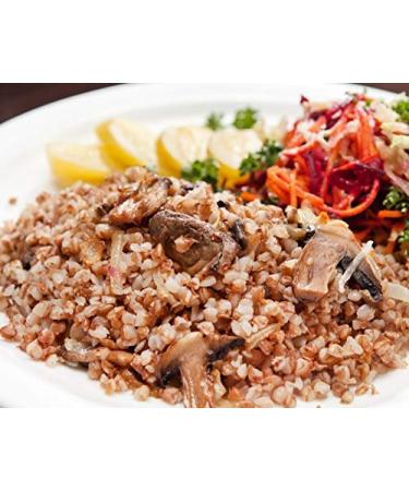 Organic Roasted Buckwheat Kasha - Gluten Free & Kosher - 12 Oz Resealable Bag (2-Pack - 24 Oz Total) - Buy Online on GoSupps.com