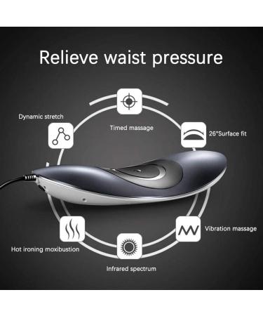 Buy Electrical Inflatable Backer & Massage Device - Adjustable Lumbar Traction with Heat Function (Red) - International Shipping Available! - Buy Online on GoSupps.com