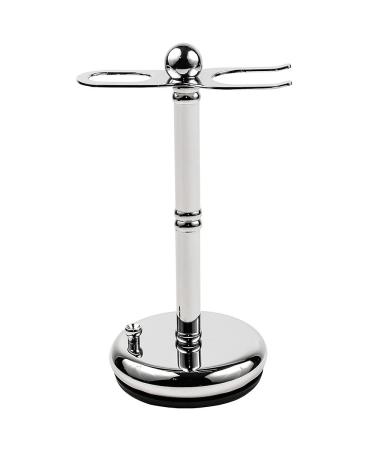 Parker Safety Razor Deluxe Chrome Razor and Shaving Brush Stand