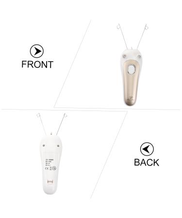 Fomiyes Zugpfer Hair Remover Tool for Women | Face Razor & Thread Hair Removal | Golden Medium - Buy Online on GoSupps.com