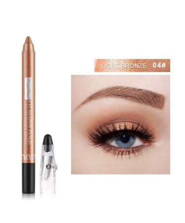 Katutude Long Lasting Anti-Stain and Waterproof Liquid Eyeshadow Shimmer Highly Pigmented Creamy Eye Shadow Pencil Matte and Shimmering