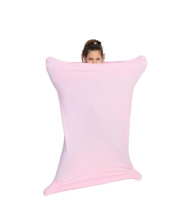 Sensory Owl Full Body Sock - ADHD Autism Stress and Anxiety Relieve - Deep Pressure Stimulation - Sensory Exercise Therapy Toy - Strong Super Soft Lycra Wrap - Pink Size XXXL Pink XXXL - (max 190cm)