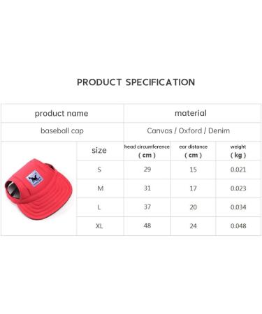 Urfeda Adjustable Dog Baseball Cap - Sun Protection Hat for Pets | Summer Travel Hat with Ear Holes & Chin Strap | Gray - Perfect for Outdoor Family Adventures - Buy Online on GoSupps.com