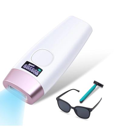Laser Hair Removal Device IPL Laser Permanent Hair Removal Device for Women and Men Painless Best Hair Remover Whole Body Facial Armpits Back Legs Arms Face Bikini Line 999 999 Flashes 161