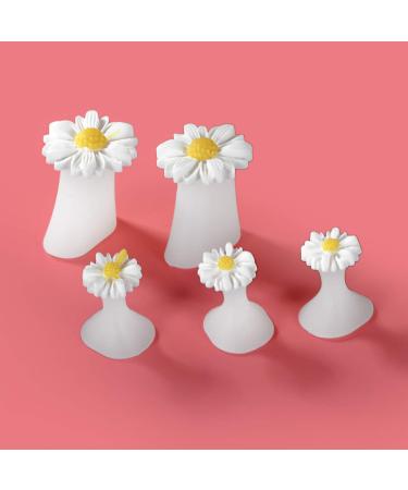 Osaladi Silicone Toe Spreader Set - Nail Polish & Pedicure Tool for Women | Flower Design Toe Protectors & Separators - Buy Online on GoSupps.com