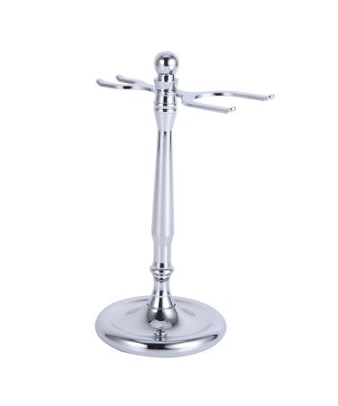 Fashionable Alloy Shaving Tool Frame Brushes Stand Keep Your Brush Clean and Dry (metal 2)