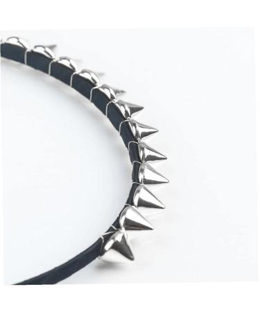 PiniceCore Gothic Metal Headband - Lace & Rivet Hairband for Parties | Cool Punk Style Accessories - Buy Online on GoSupps.com