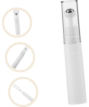 Mikinona Essential Oil Creami Eye Creams Cosmetics Applicator Refillable Cream Bottle Eye Cream Bottle with Roller Tool Essence Container White Travel Bottle Portable - Buy Online on GoSupps.com