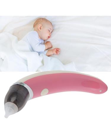 Baby Nasal Aspirator and Earwax Remover - Safe & Easy Dual Purpose Snot Cleaner for Home - Pink - Buy Online on GoSupps.com