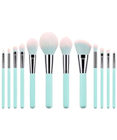 12 Light Handle Makeup Brushes Set - Soft Hair Foundation & Eye Shadow Beauty Tools for Flawless Application - Buy Online on GoSupps.com