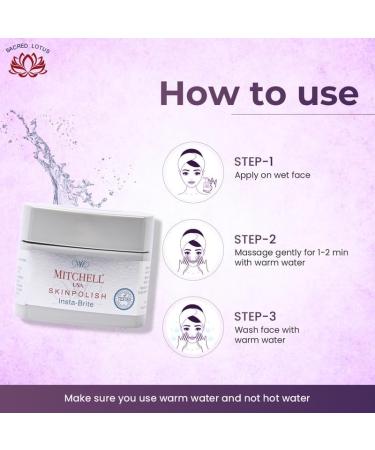 Mitchell USA Skin Polish Exfoliating Cream 50g - Effective Dead Skin Removal | Shop Internationally - Buy Online on GoSupps.com