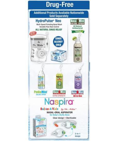 NeilMed Sinus Rinse All Natural Relief Premixed Refill Packets 100 Each (Pack of 2) - Buy Online on GoSupps.com