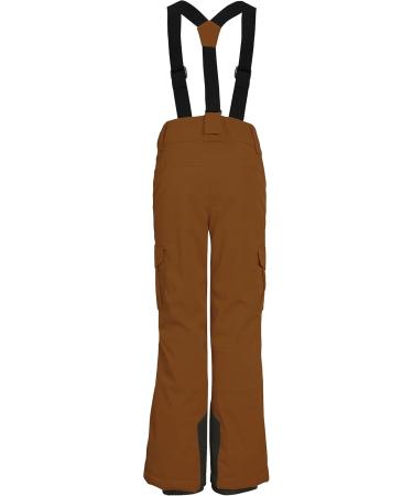 Buy Killtec Boys' Ski Pants with Bib Snow Guard & Edge Protection - Ksw 128 Bys 176 Brown | International Shipping Available - Buy Online on GoSupps.com