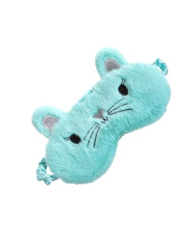 GLEAVI Travel Eye Mask Eye Mask for Travel Eye Shade Sleep Eye Cover Eye Patch Mask Fluffy Eye Mask Comfortable Eye Mask Breathable Eye Mask The Cat Facial Mask Eye Shadow Blindfold Child