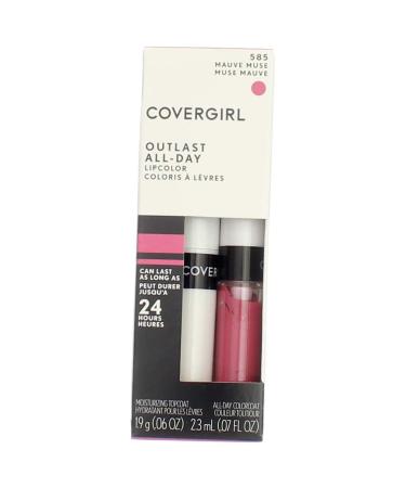 CoverGirl Outlast All Day Lipcolor Mauve Muse 585 1 ea (Pack of 2)