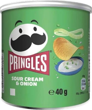 Snack Pack Bundle with Pringles Texas BBQ Tub 40g x3 and Pringles Sour Cream & Onion Tub 40g x3 (6 Pack) - Buy Online on GoSupps.com