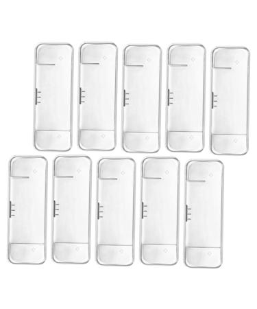 Minkissy 20 STK Razor Storage Box | Travel Case for Safety Razor | Protective Cover & Holder | 14.7x5.7cm Plastic Travel Bag | International Shipping Available - Buy Online on GoSupps.com