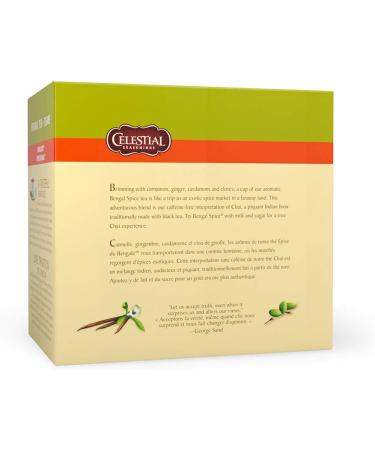 Celestial Seasonings Bengal Spice Herbal Tea 40 Tea Bags per box 1 box - Buy Online on GoSupps.com