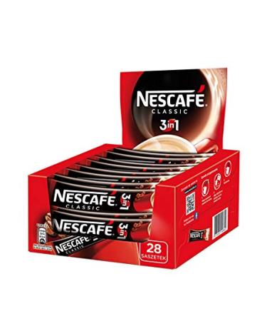 Nescafe classic 3 in 1, (28 x 16.5g) Classic 0.58 Ounce (Pack of 28)