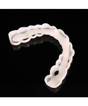 Provisional Dentures Instant Perfect Smile Flex Teeth Veneers | Cosmetic Dentistry Snap-On Comfort Fit | Universal Size - Buy Online on GoSupps.com