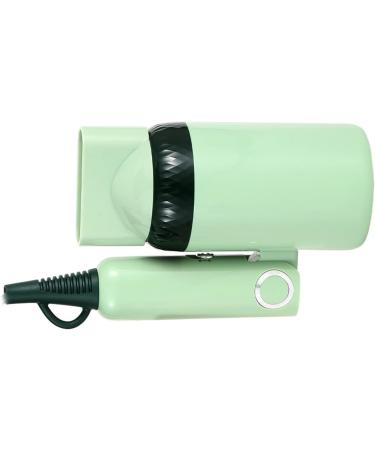 TIYETA Small Size Hair Dryer Ionic Negative Hair Dryer 1200W Compact Folding for Travel Hair Dryer Temperature & Wind Speed Adjustable Powerful Fast Blow Dryer Green - Buy Online on GoSupps.com
