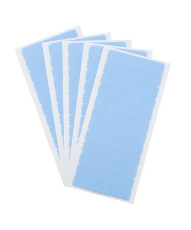 LongTime Hair 4x0.8 cm 60 pieces of replacement tapes adhesive strips for tape hair extensions |Strong adhesive power for extensions |Replacement tapes for hair extensions |Double -sided adhesive tape extra strong