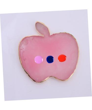 Healvian 1 Piece Resin Manicure Palette Agate Gold Edge Light For Nail Mixing Display - Buy Online on GoSupps.com