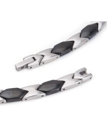 Enermagix Ceramic Magnetic Necklace for Men & Women - Unique Father's Day Gift with Germanium - Perfect for Dad & Husband - Buy Online on GoSupps.com