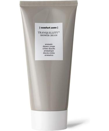 Comfort Zone Tranquillity Shower Cream - 200 ml Bottle - Aromatic Amaranth Essential Oils - Silky Smooth Skin - Natural Ingredients - For Shower - Buy Online on GoSupps.com