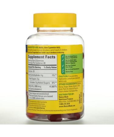 Nature Made Energy B-12 Dietary Supplement Gummies (Pack of 6) - Buy Online on GoSupps.com