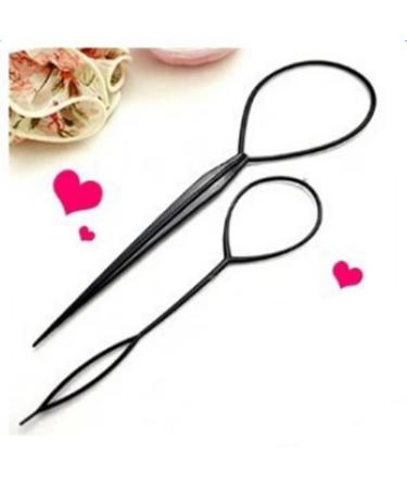 Buy 2x Demarkt Disk Hair Twister | Effortless Hairstyling Tool | Black Headball for Perfect Hairdos | International Shipping - Buy Online on GoSupps.com