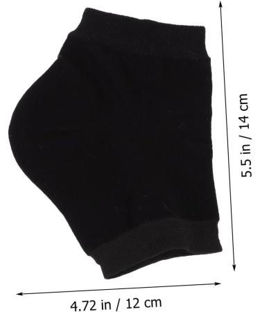 minkissy 20 Pairs Silicone Heel Socks Heel Socks for Dry Cracked Feet Cracked Heels Moisturizing Heel Socks Spa Socks Foot Protectors for Feet Portable Heel Socks Toe Socks Comfortable - Buy Online on GoSupps.com