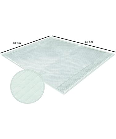 Croci Super Nappy Hygiene Mats for Dogs - 60x60 cm 50 Pieces Ultra Absorbent Tear-Resistant Odor-Inhibiting - Ideal for Dogs & Cats - Buy Online on GoSupps.com