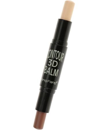 jojomis Waterproof Face 2-ended Cream Stick Contouring Highlighter Concealing for Exquisite Makeup - 1# - Buy Online on GoSupps.com