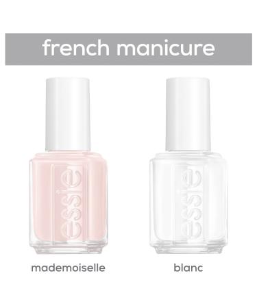 Essie Nail Art Set French Manicure - High Quality Durable Nail Polish (No.01 Blanc No.13 Mademoiselle) | International Shipping - Buy Online on GoSupps.com
