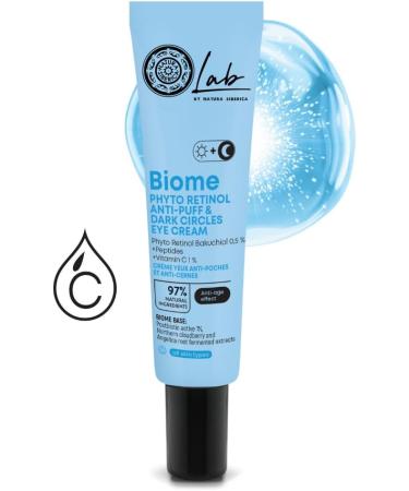 Natura Siberica Lab Biome Phyto Retinol Anti-Puff & Dark Circles Eye Cream 30 ml - Buy Online on GoSupps.com