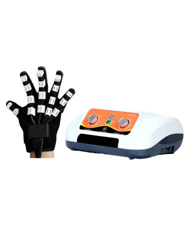 ZZBB Rehabilitation Gloves Finger Orthoses Rehabilitation Robot Exoskeleton Manual Training Functional Hand Splint for Long-Term Relief Right Medium