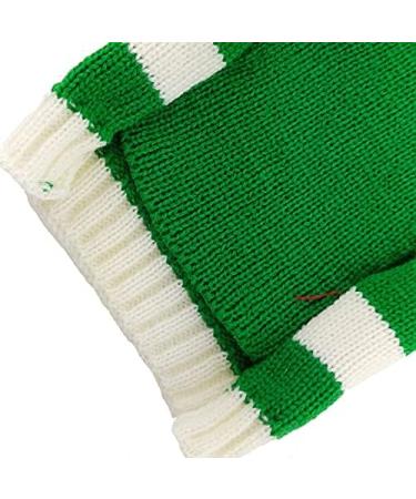 Christmas Dog Sweater - Warm Knit Turtleneck for Puppies | Petcare Holiday Gift - XL Dog Sweater with Green Bells - Buy Online on GoSupps.com